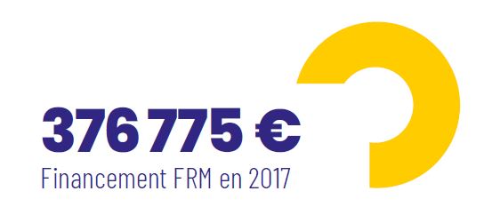 Financement FRM d'un montant de 376 775 euros en 2017