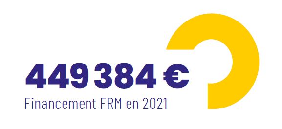Financement FRM d'un montant de 449 384 euros en 2021