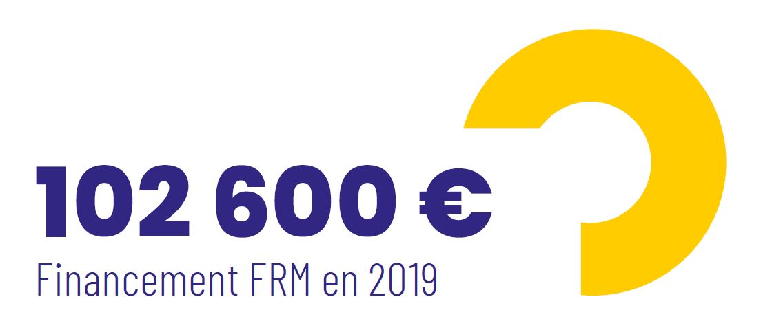 Financement FRM d'un montant de 102 600 euros en 2019