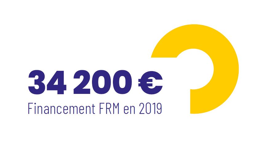 Financement FRM d'un montant de 34 200 euros en 2019