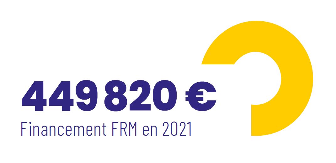 Financement FRM d'un montant de 449 820 euros en 2021