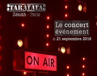 Venez fêter Taratata au Zénith-Paris, le mercredi 21 septembre 2016 à 20h30  !